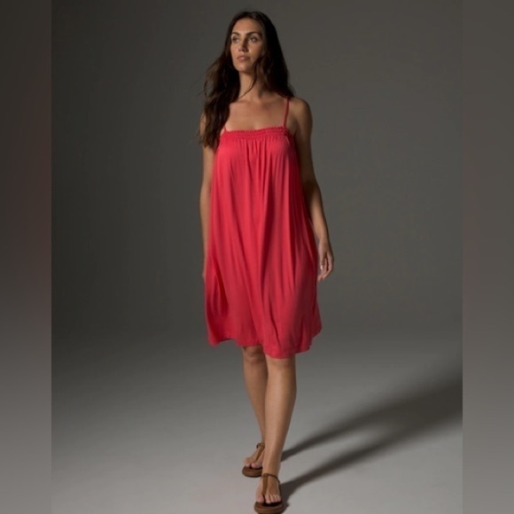 Soma WNKD Soft Jersey Flowy Short Dress In Sweet Azalea - Picture 1 of 7